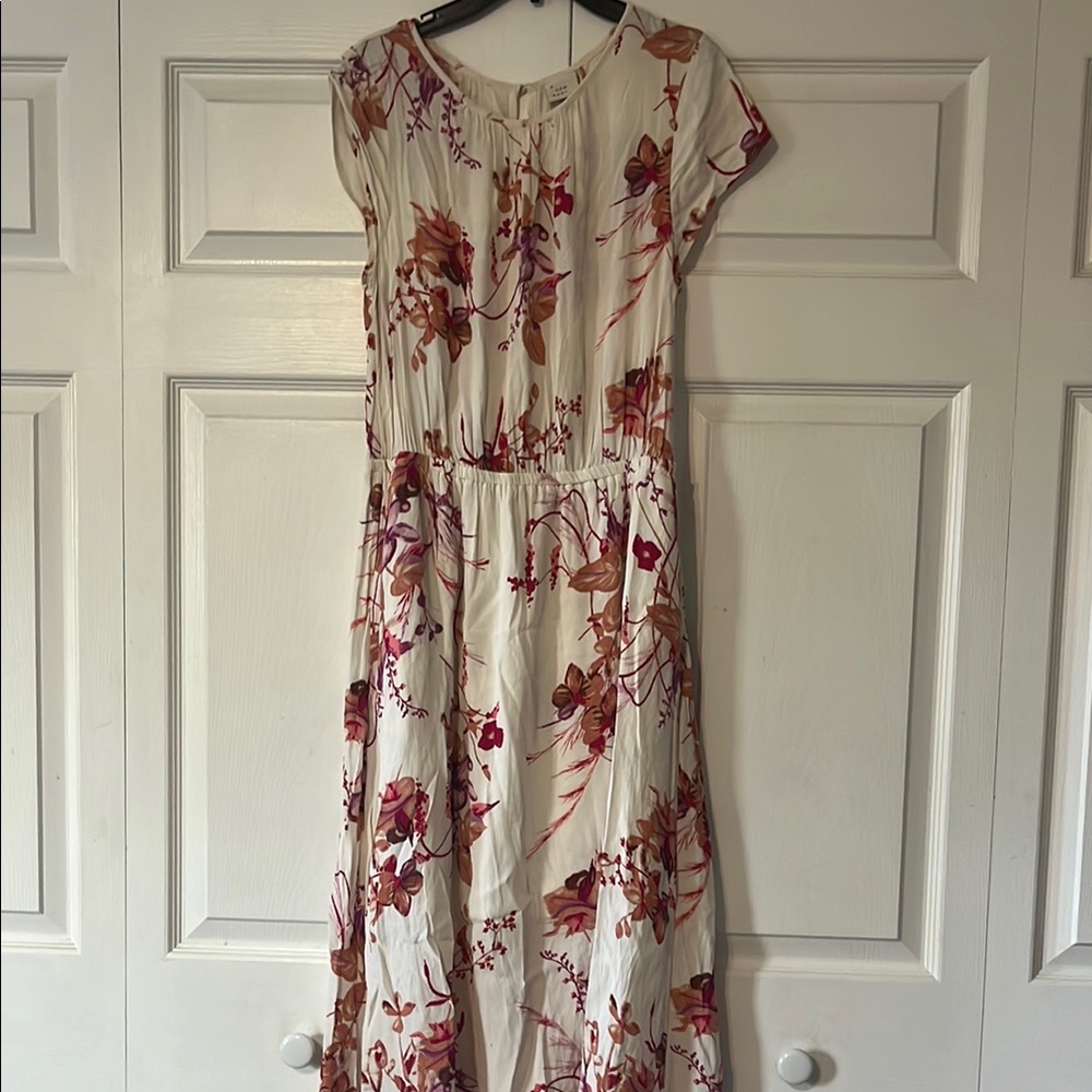 A New Day Long Floral Print Women's Dress